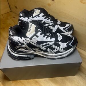 Balenciaga Monochrome Athletic Sneakers